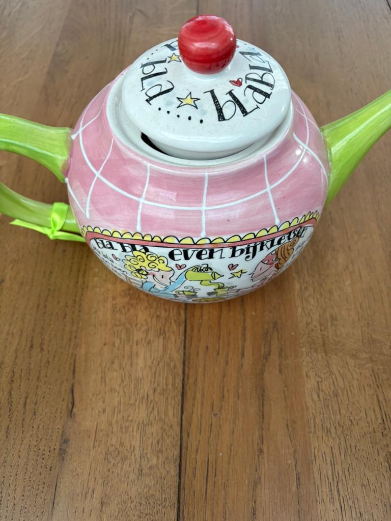Amsterdams Blond Thee pot ( nieuw) en voorraad pot, Huis en Inrichting, Keuken | Servies, Ophalen of Verzenden, Zo goed als nieuw