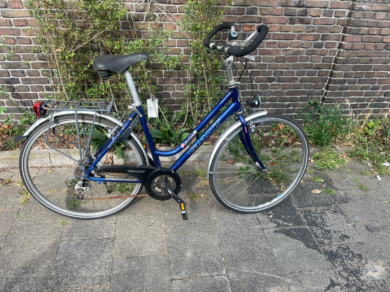 Giant Jubilee damesfiets, Fietsen en Brommers, Fietsen | Dames | Damesfietsen, Ophalen, Gebruikt, Velgrem, Versnellingen