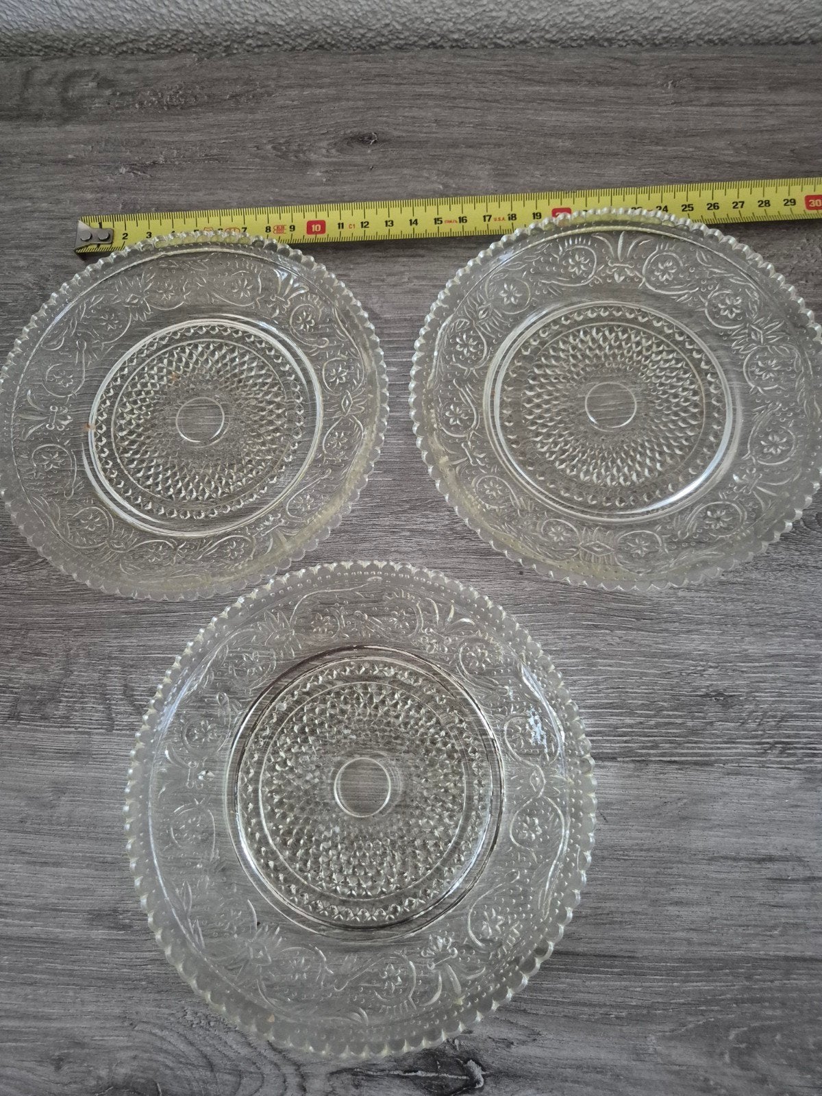 kristallen schaaltje, 3 stuks, Ophalen of Verzenden