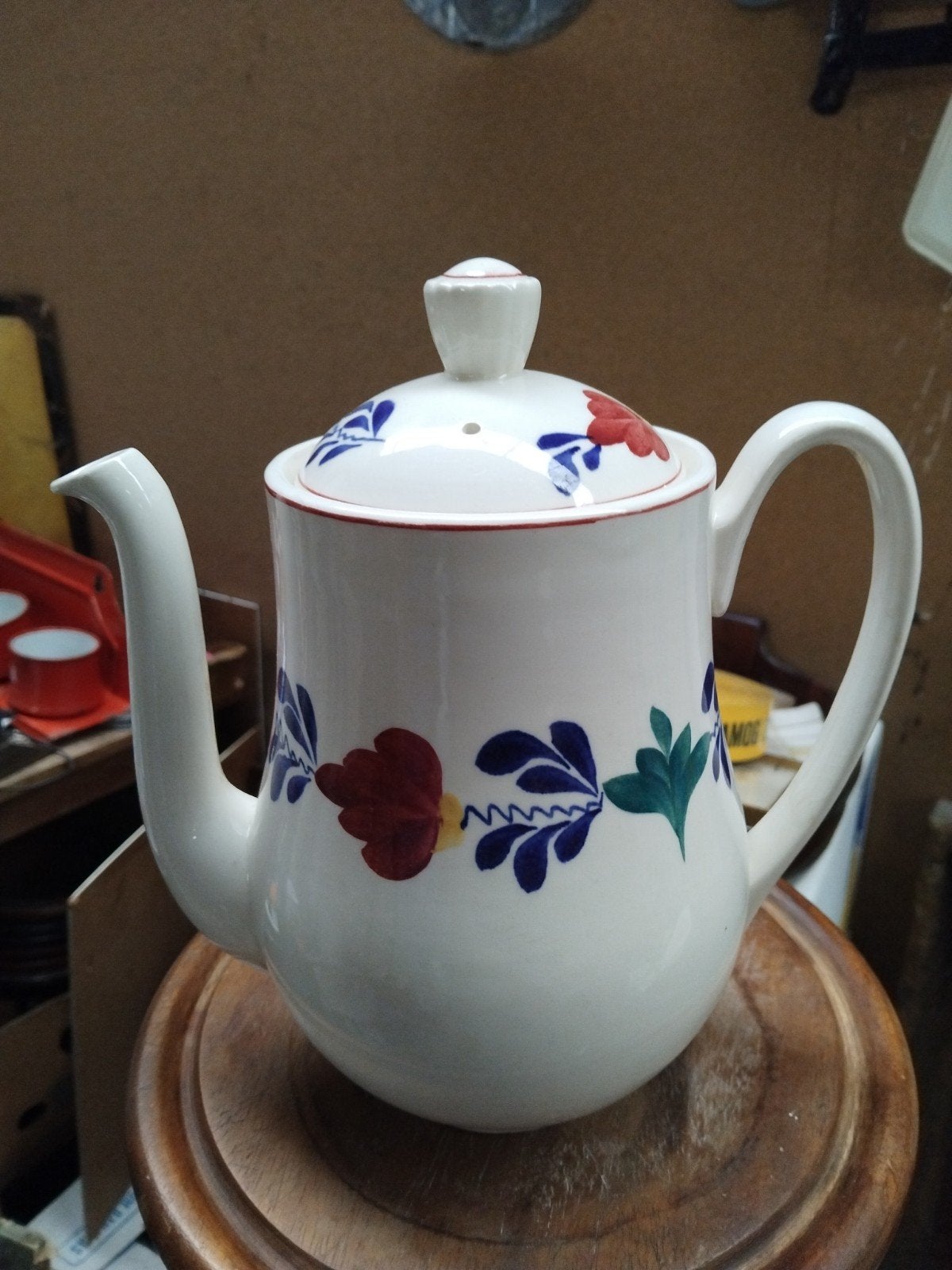Petrus Regout koffiepot hg 33cm, Ophalen of Verzenden