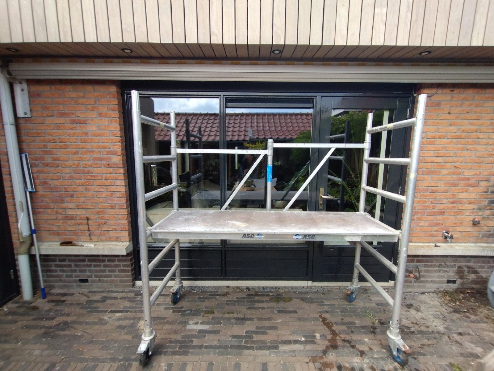 ASC Kamersteiger 75*190 - 3m werkhoogte, Ophalen, Gebruikt, Rolsteiger of Kamersteiger, 2 tot 5 meter