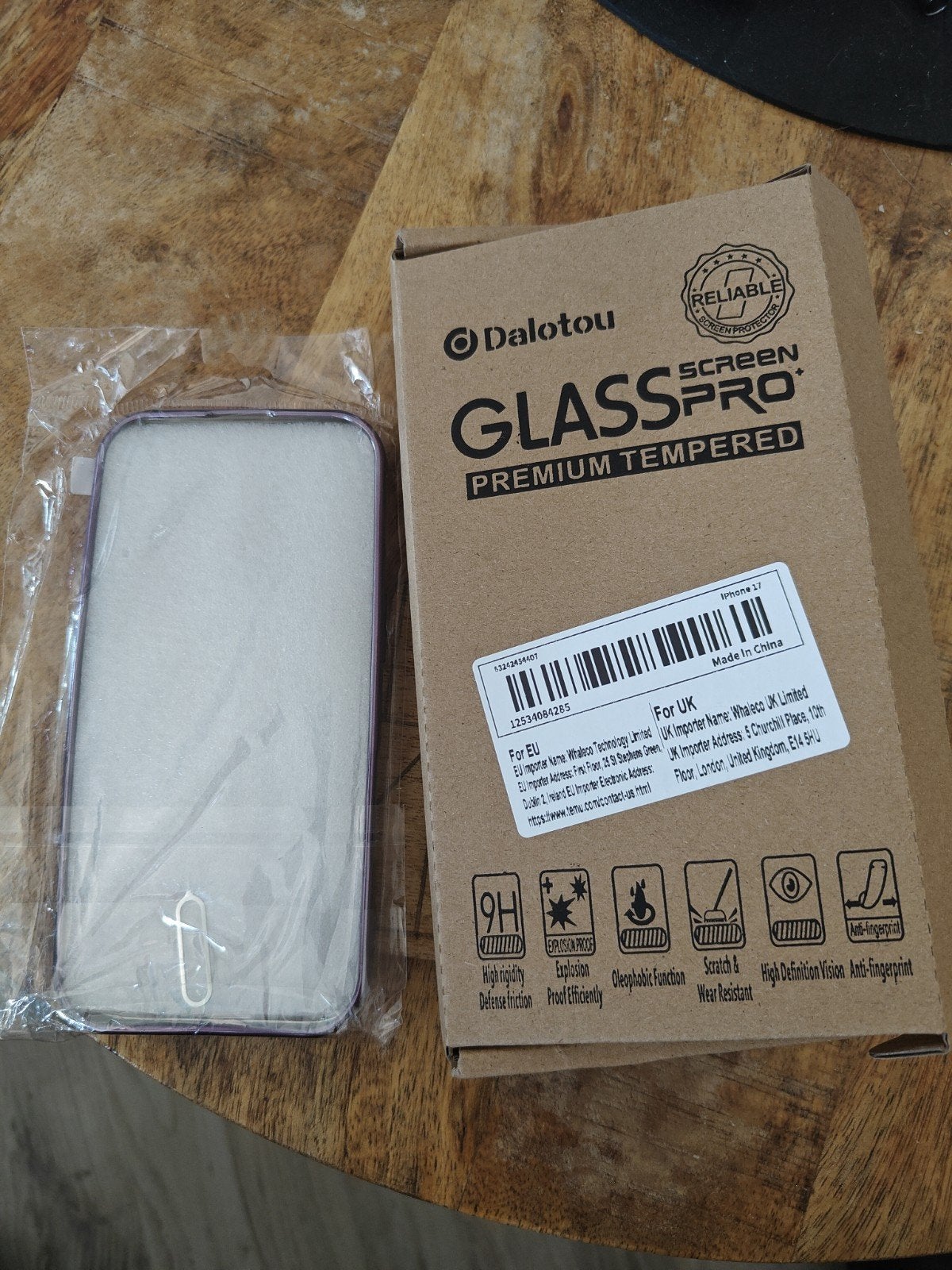 Paars hoesje iPhone 17 + 3x anti-spy screenprotector, IPhone 17, Paars, Nieuw, Ophalen of Verzenden