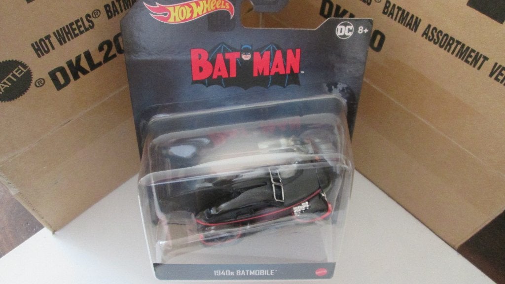 Hot Wheels Batmobiel 1940 1:50 !!, Ophalen of Verzenden, Nieuw, Auto, Overige merken