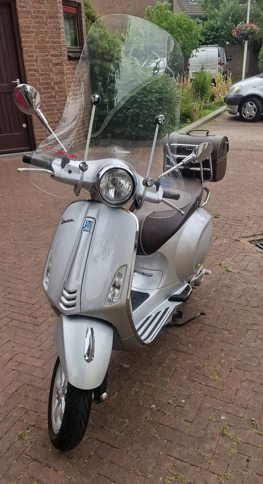 Mooie Vespa Primavera 50 4T touring, bj.2018, 2796km, 40km/u, Ophalen, Zo goed als nieuw, Benzine, Vespa