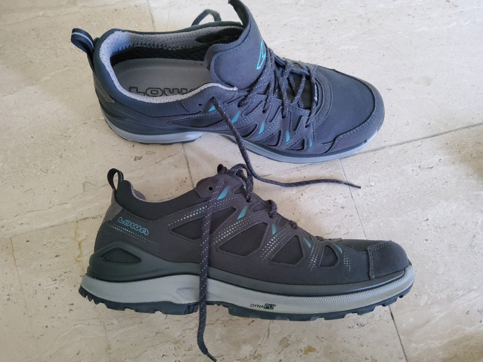 Lowa dames wandelschoenen, maat 39,5, Lowa, Zo goed als nieuw, Grijs, Wandelschoenen