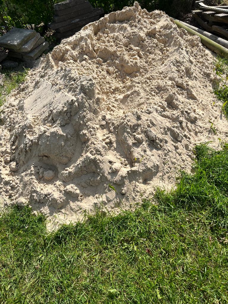 Vulzand, Ophalen, Ophoogzand