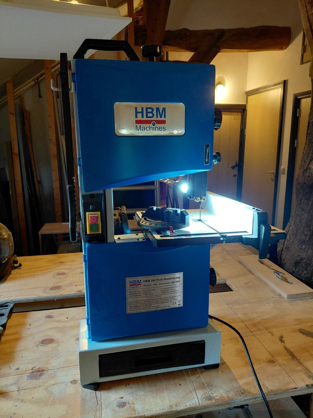 HBM 200 profi houtlintzaag, Doe-het-zelf en Verbouw, Ophalen