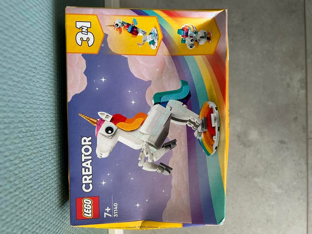 Lego unicorn nieuw, Ophalen of Verzenden, Nieuw, Complete set, Lego