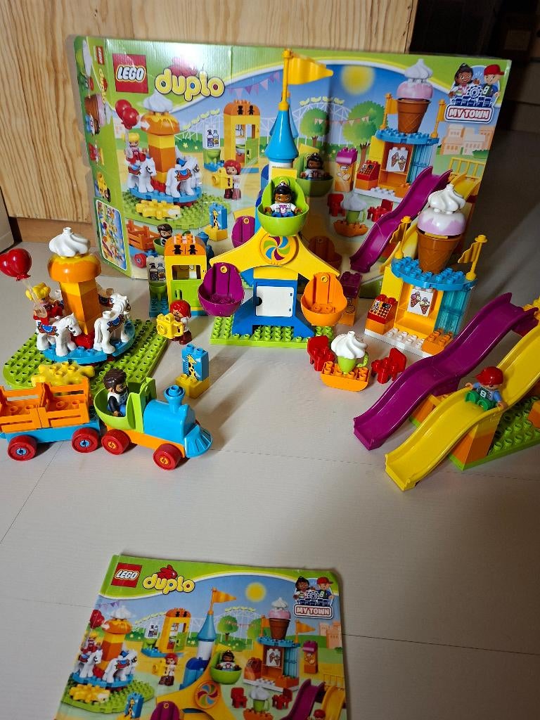 Duplo - 10840 - Grote kermis, Compleet, Gebruikt, Ophalen of Verzenden, Duplo