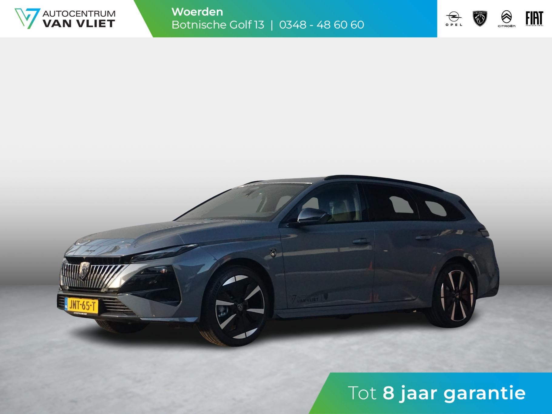 Peugeot e-308 SW GT 54 kWh 360 Camera, 156 pk, Leder en Stof, Origineel Nederlands, Automatische klimaatregeling