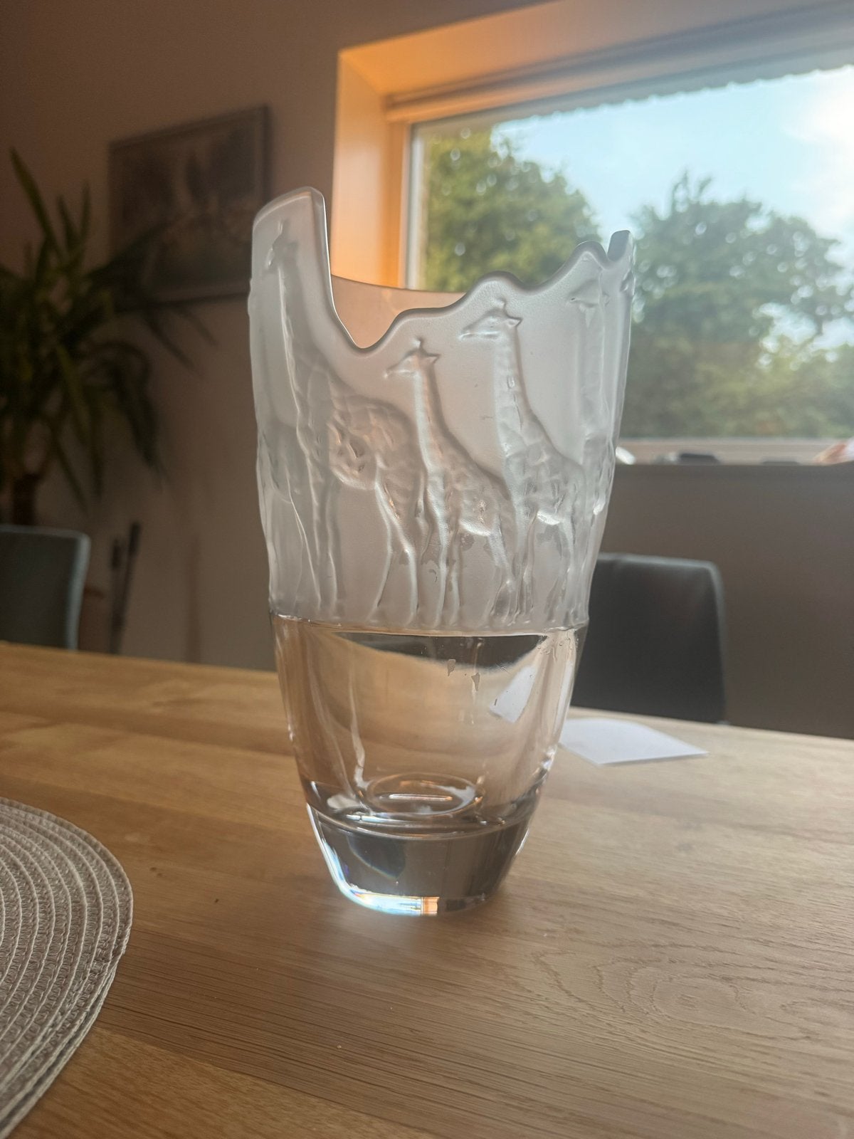 Nachtmann Kristallen Giraffe Vaas - Uniek Design, Ophalen