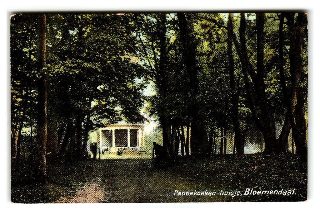Bloemendaal, Pannekoeken-huisje, Verzenden, Voor 1920, Ongelopen, Noord-Holland
