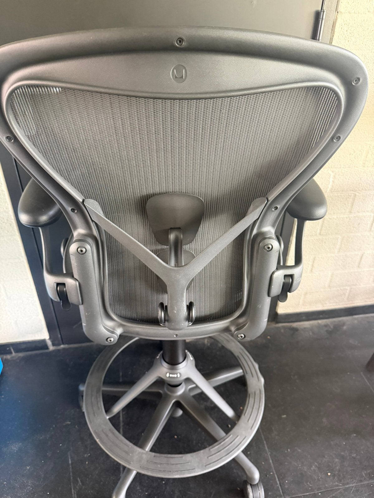Herman miller baliestoel, Ophalen, Zo goed als nieuw, Grijs, Bureaustoel