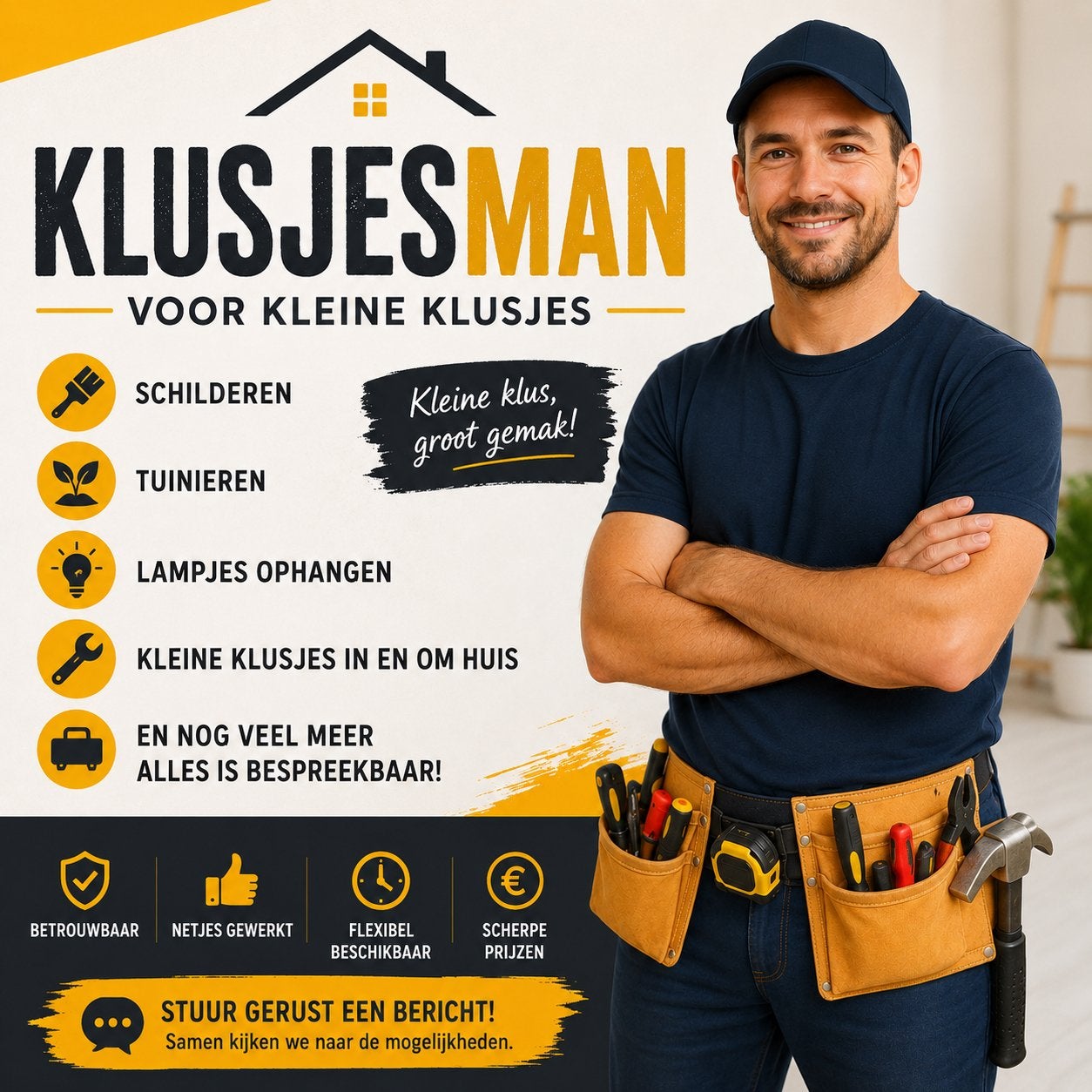 Klusjesman voor kleine werkzaamheden, Boeken, Ophalen of Verzenden
