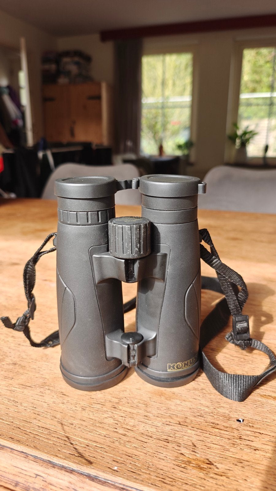 KonusTitanium Evo OH 8x42 WP Verrekijker, Dakkant (recht), Ophalen of Verzenden, Zo goed als nieuw, 8 tot 12x