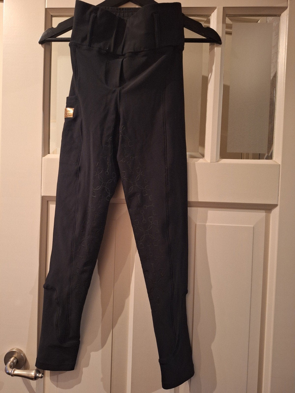 Paardrijlegging zwart  Equito maat XXS, Dieren en Toebehoren, Paardrijkleding, Overige merken, Zo goed als nieuw, Zwart, Overige maten