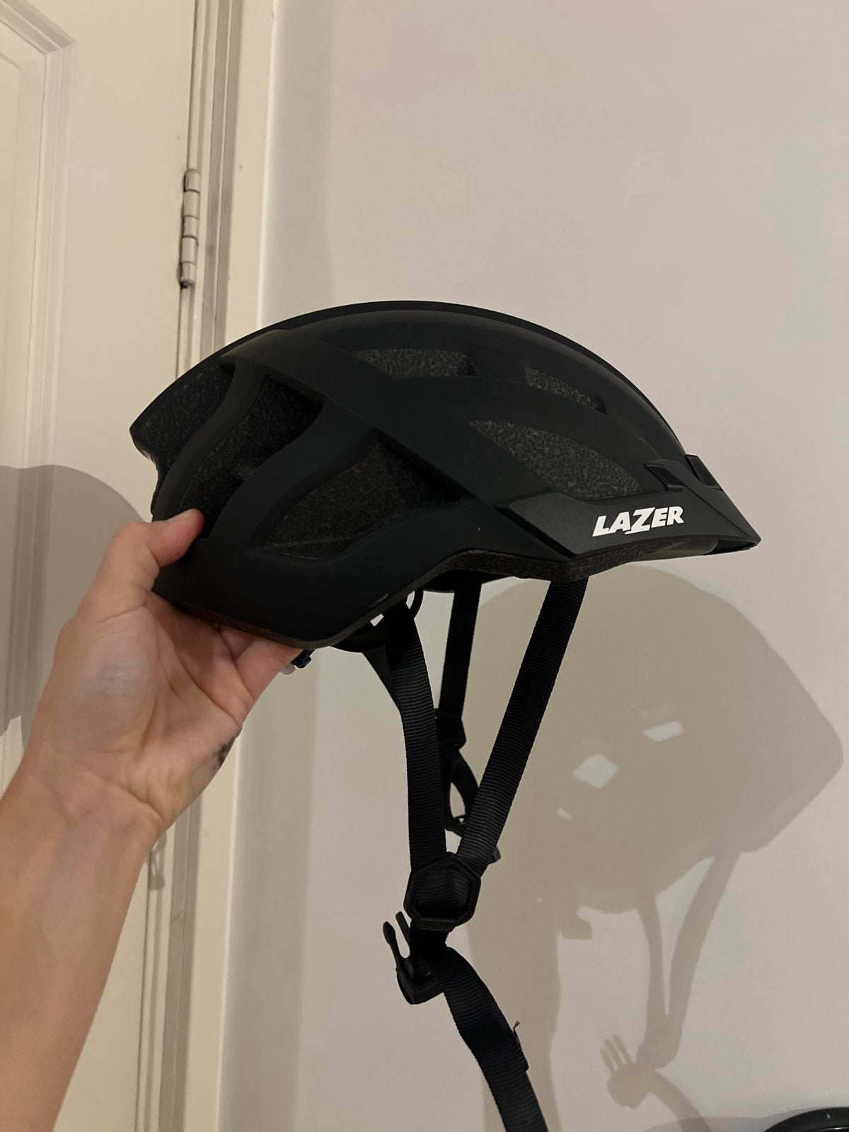 Zwarte Lazer MTB fietshelm - nieuw, Ophalen of Verzenden, Nieuw, Overige maten, Heer of Dame