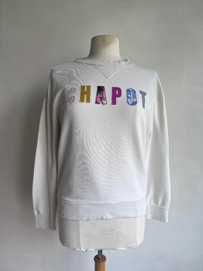 Fabienne chapot trui wit maat s, Kleding | Dames, Verzenden, Wit, Zo goed als nieuw, Fabienne Chapot