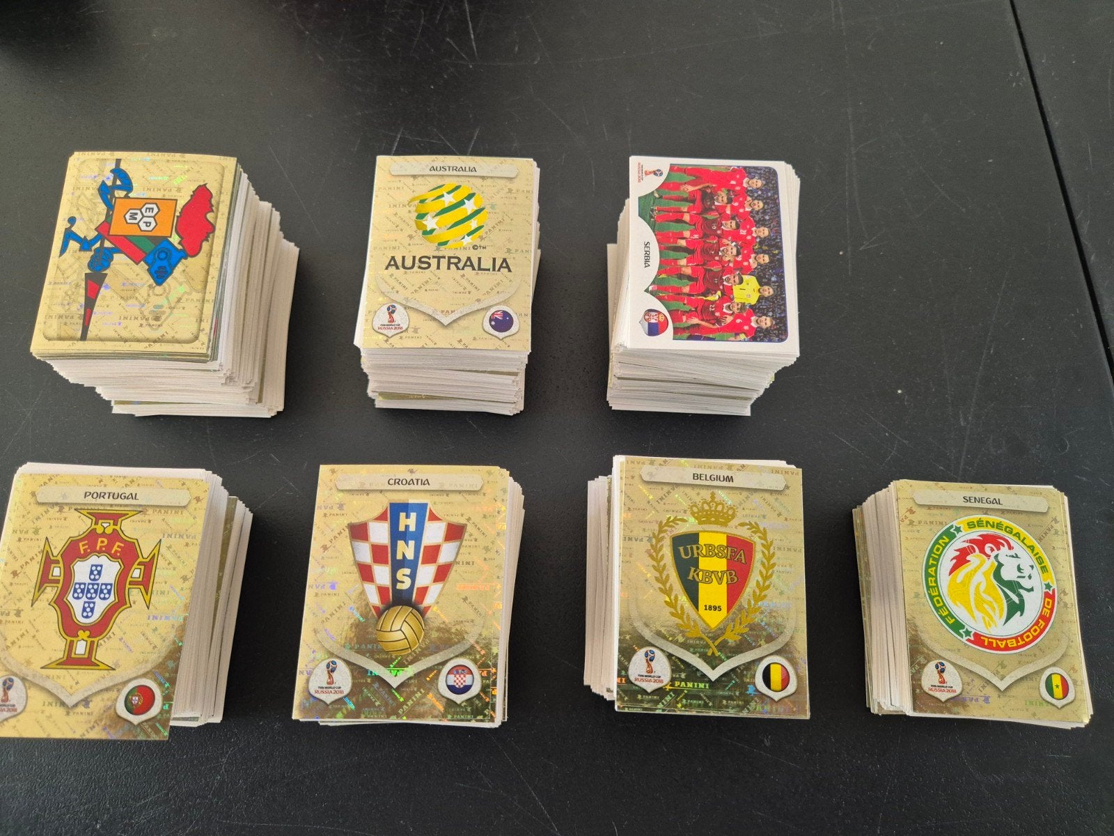 panini worldcup 2018 losse stickers (roze), Verzenden, Meerdere stickers