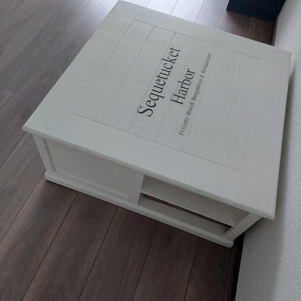 Mooie Rivera Maison salontafel met mantje, Ophalen, Gebruikt, 100 tot 150 cm, Rivera maison