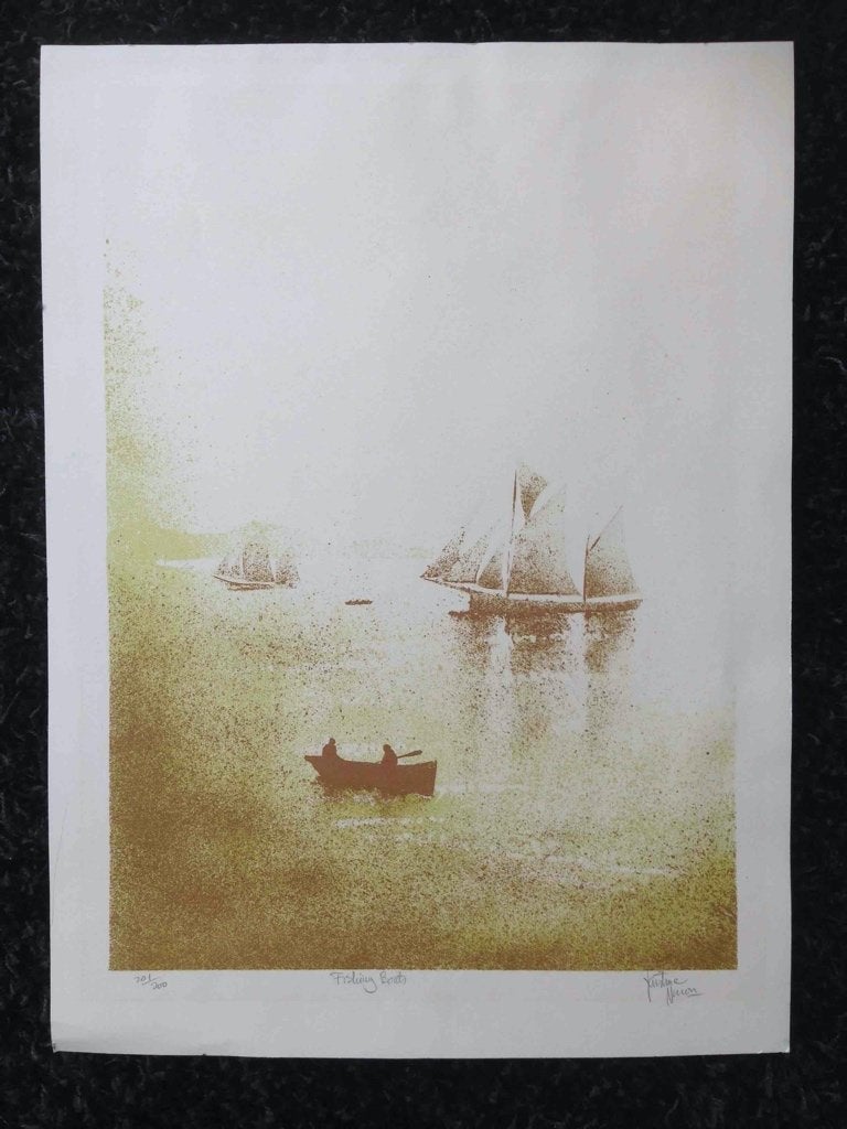 Originele zeefdruk van Jantine de Nooijer, Antiek en Kunst, Ophalen of Verzenden