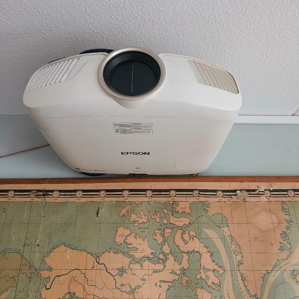 WK Beamer Set-Epson EH-TW7300- scherm - 3D brillen- nw. Lamp, Ophalen, Epson, Zo goed als nieuw, LCD