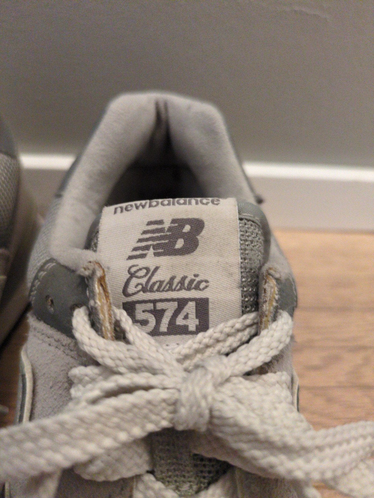 Vintage New Balance Classic 574 Sneakers - Grijs, New Balance, Ophalen of Verzenden