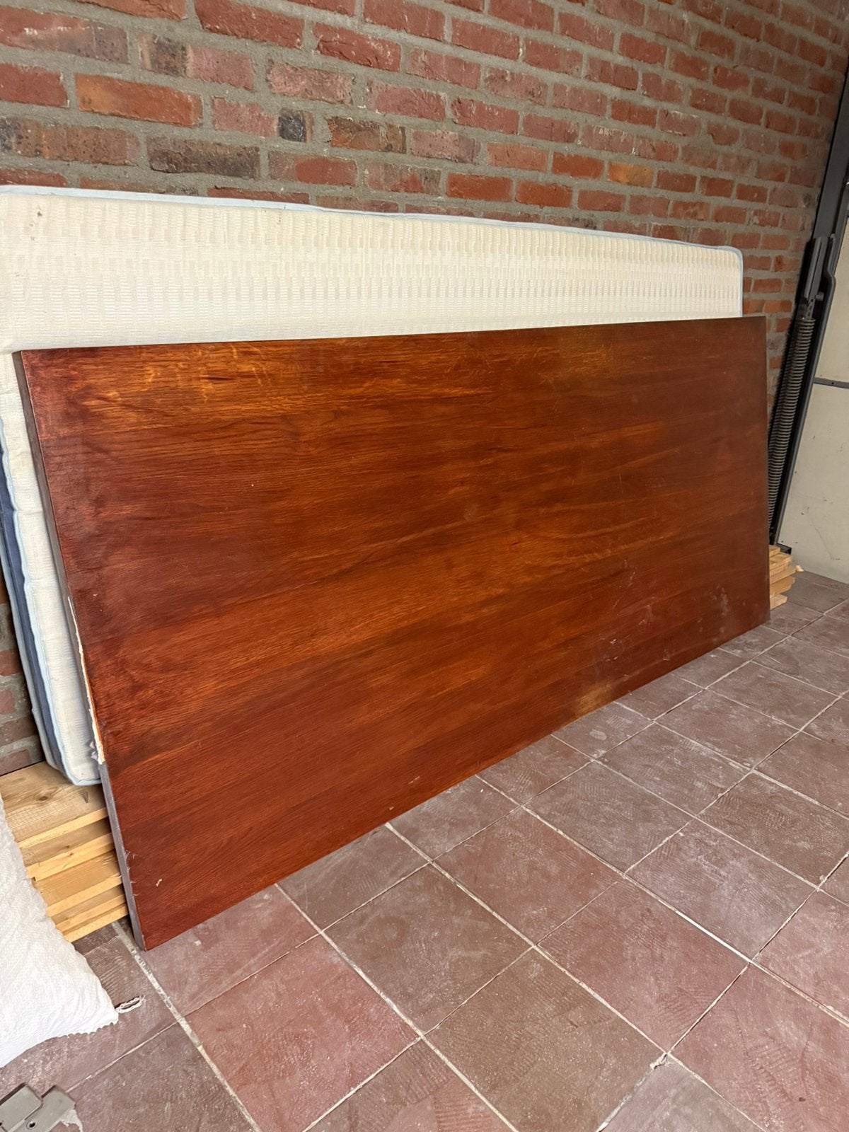 Vol eiken houten blad, Ophalen, Zo goed als nieuw, Hout