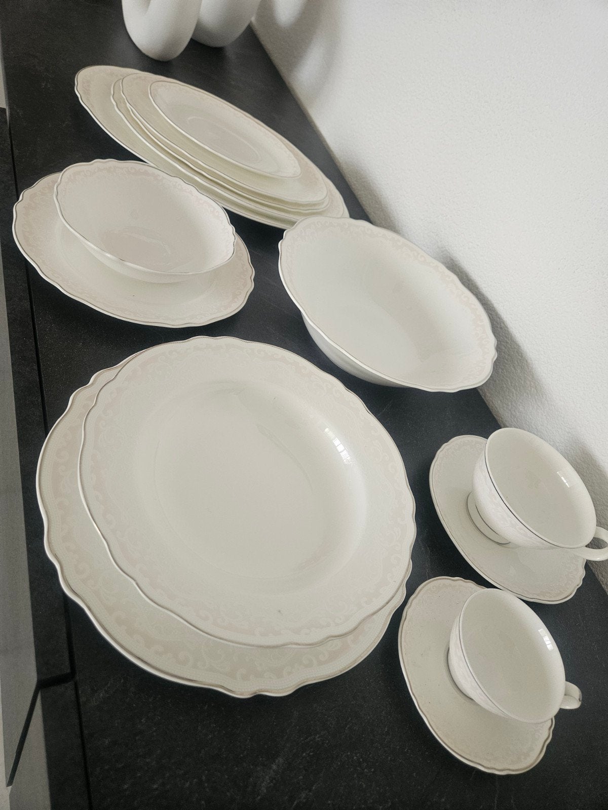 SERVIESSET 12 PERSONEN, Ophalen