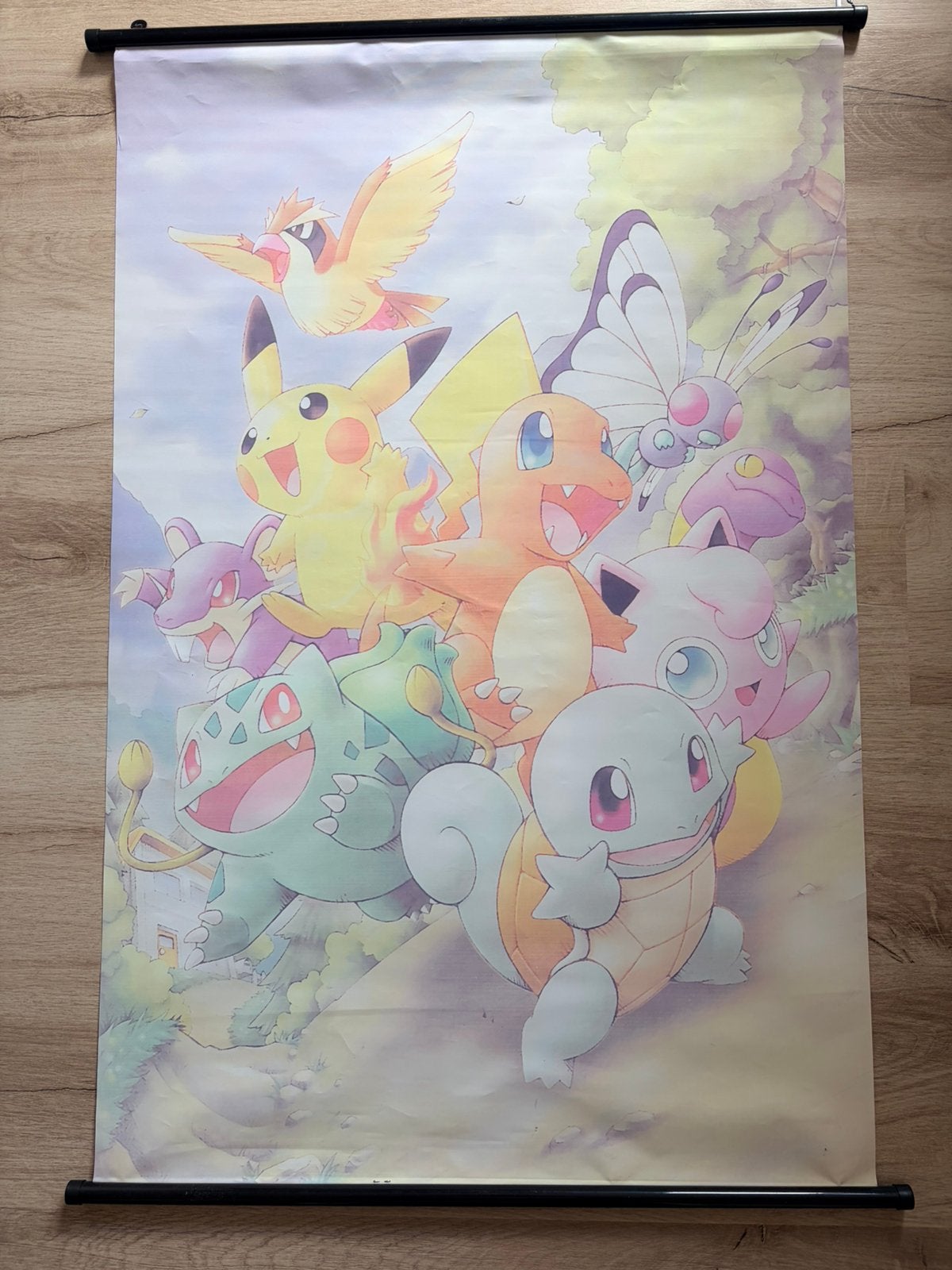 Pokemon Poster en 2 leg puzzels, Ophalen, Meer dan 50 stukjes, Zo goed als nieuw, 6 jaar of ouder