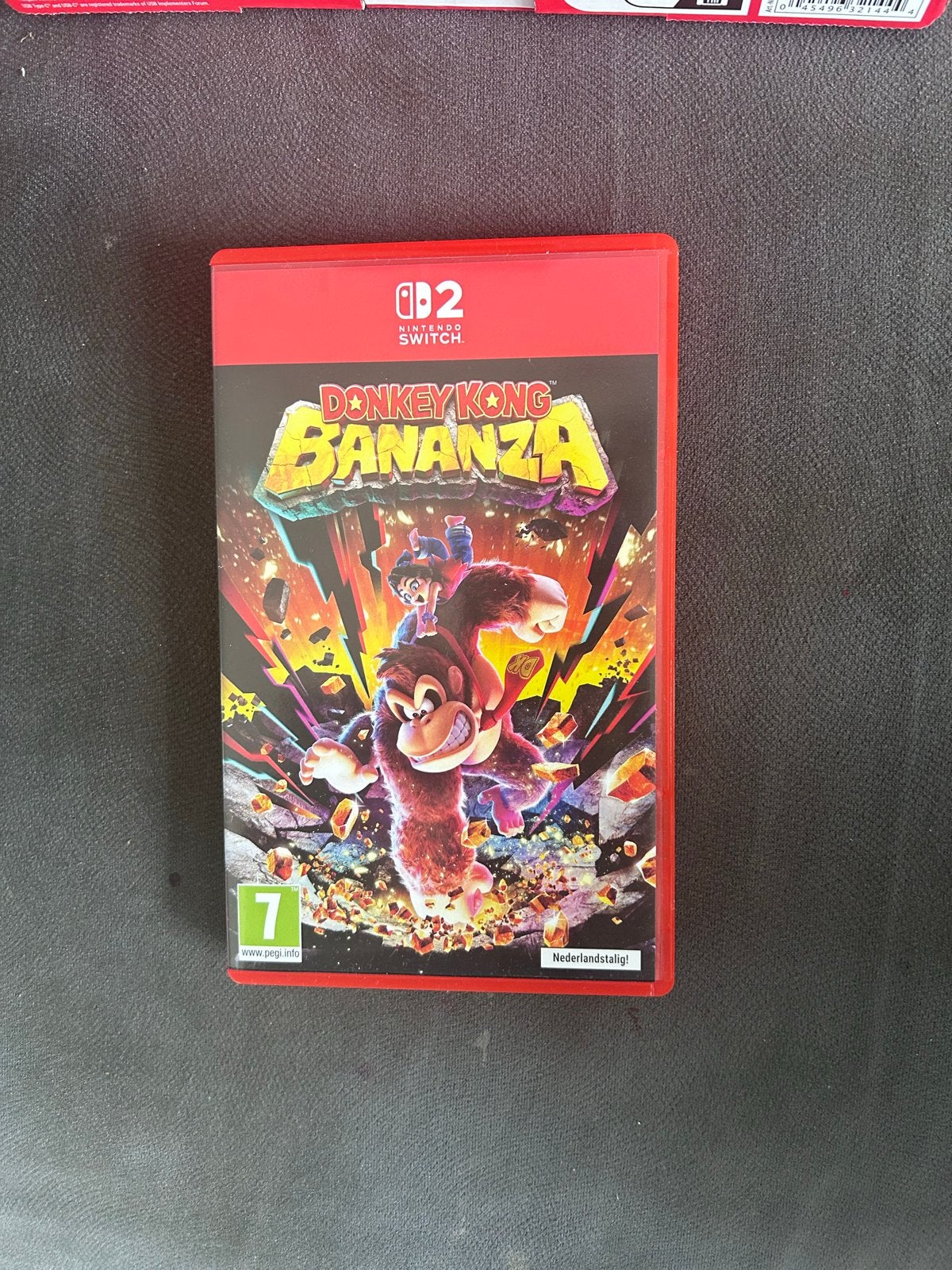 Nintendo Switch games: Super Mario, Donkey Kong, Peach, Gabb