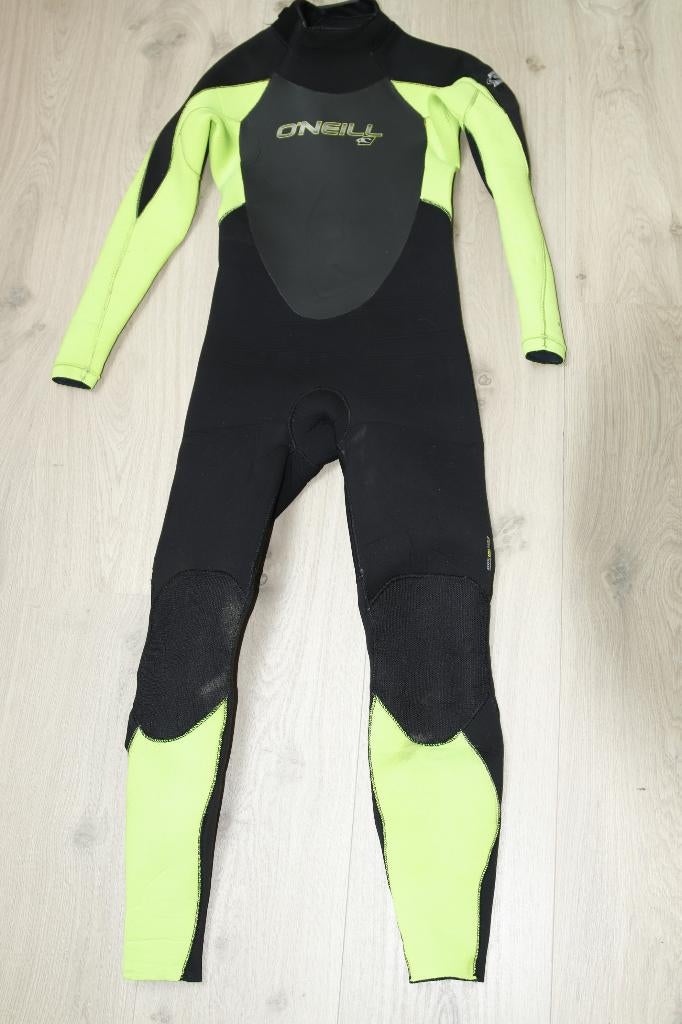 Wetsuit Oneill kids maat 12 4/3 EPIC zwart geel, Wetsuit, Kind, Ophalen of Verzenden, Oneill