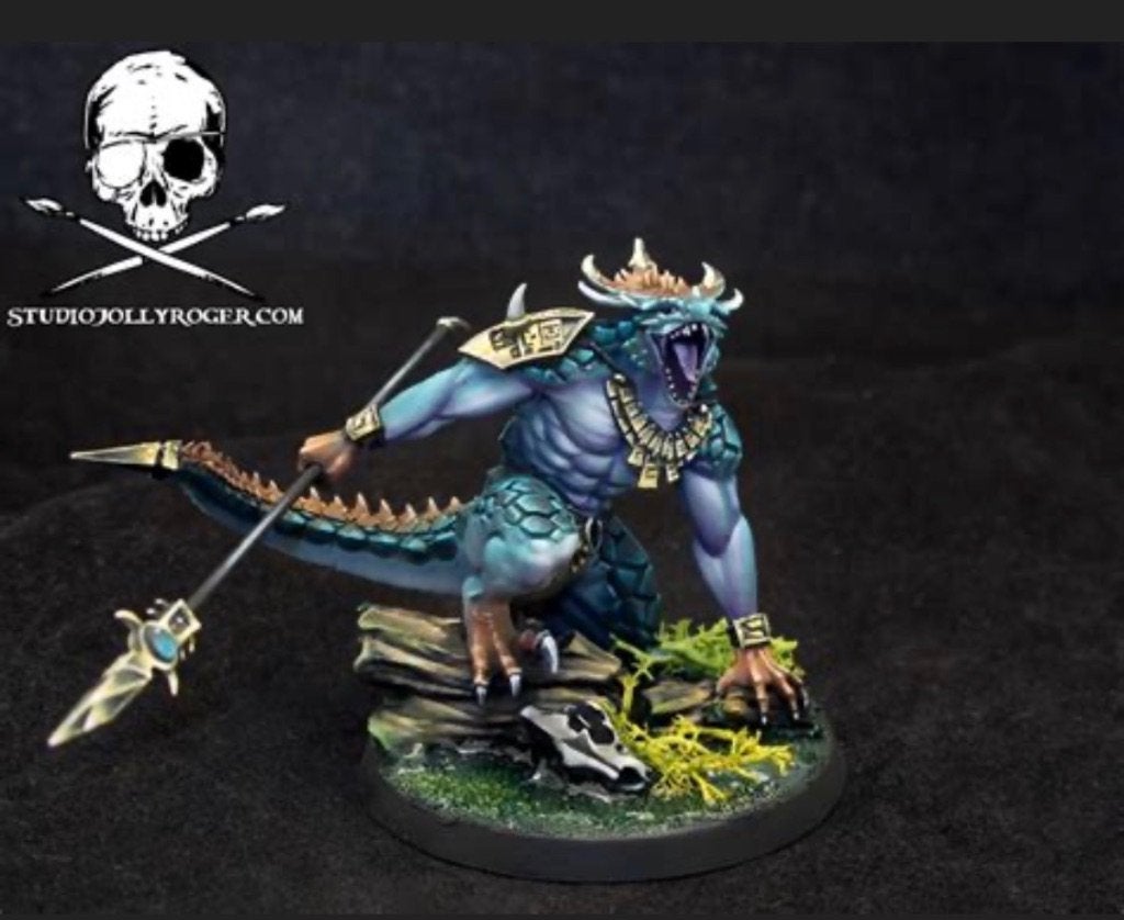 Lizardmen Deep Jungle Warden, Hobby en Vrije tijd, Ophalen of Verzenden, Nieuw, Overige soorten, Figuurtje(s)