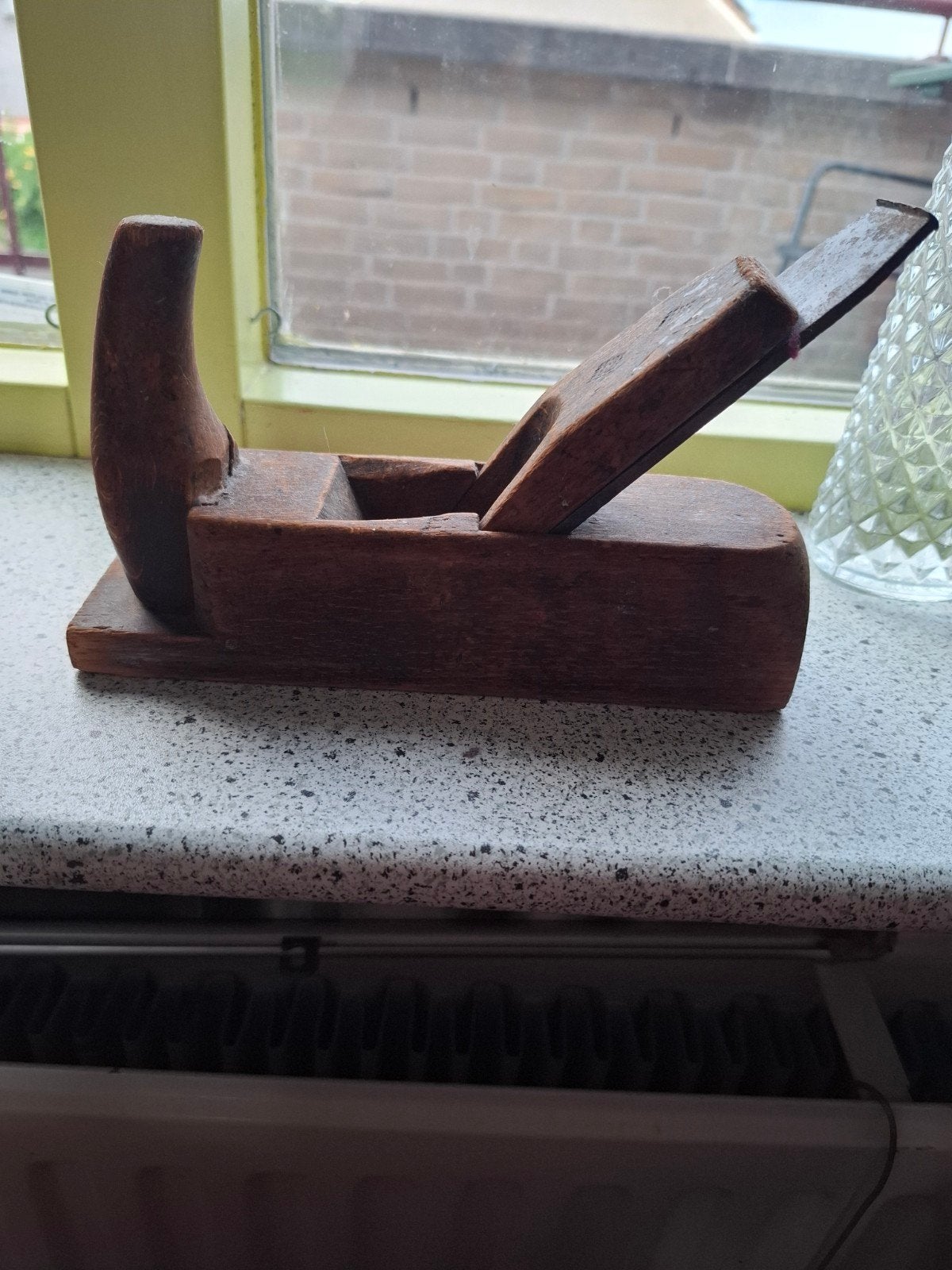 Oude houten schaaf - Antiek gereedschap, Ophalen of Verzenden