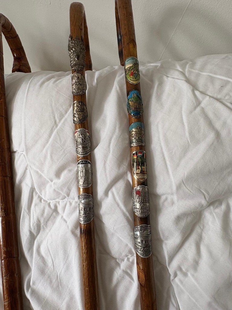 Verzamel of souvenier wandelstokken, Ophalen of Verzenden, Gebruikt