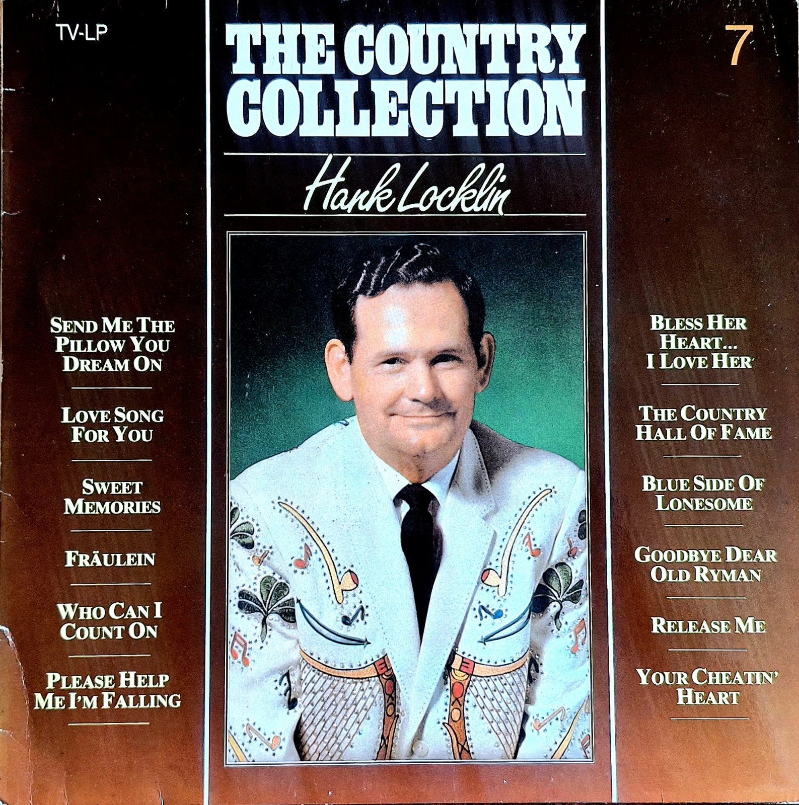 LP  HANK LOCKLIN - The Country Collection, Ophalen of Verzenden, Gebruikt, 12 inch