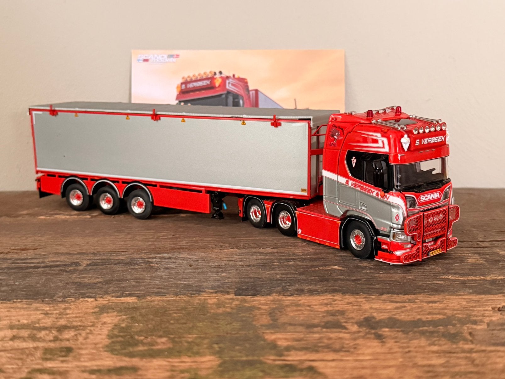 WSI - Scania next gen S. Verbeek, Hobby en Vrije tijd, Modelauto's | 1:50, Ophalen of Verzenden, Nieuw, Bus of Vrachtwagen, Wsi