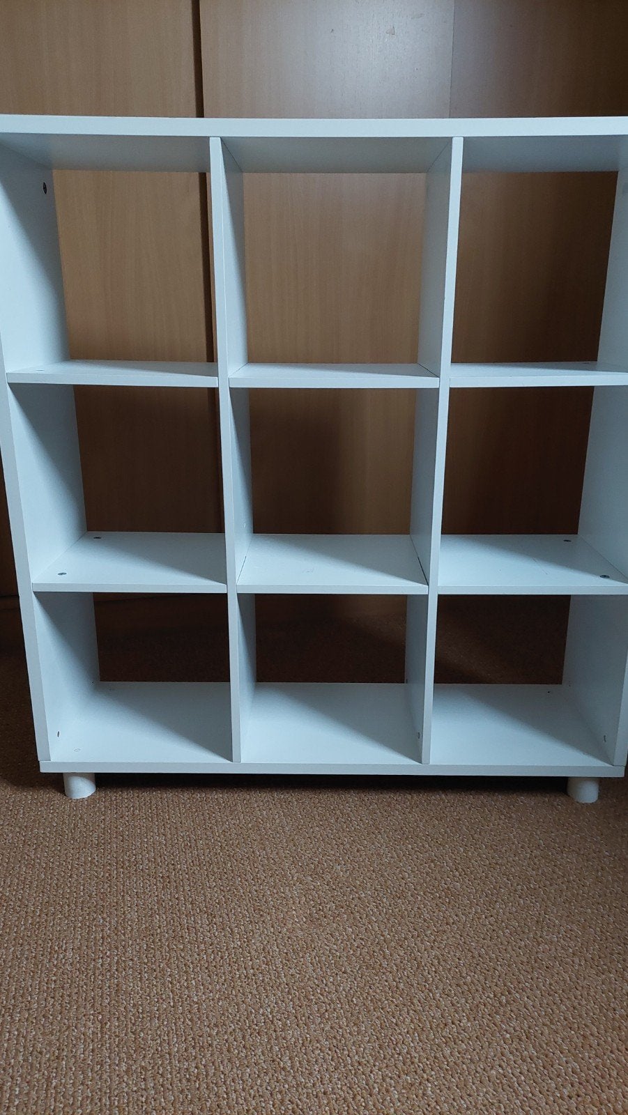 Witte Roomdivider / Vakkenkast (84x26x89 cm), Huis en Inrichting, Ophalen, Gebruikt