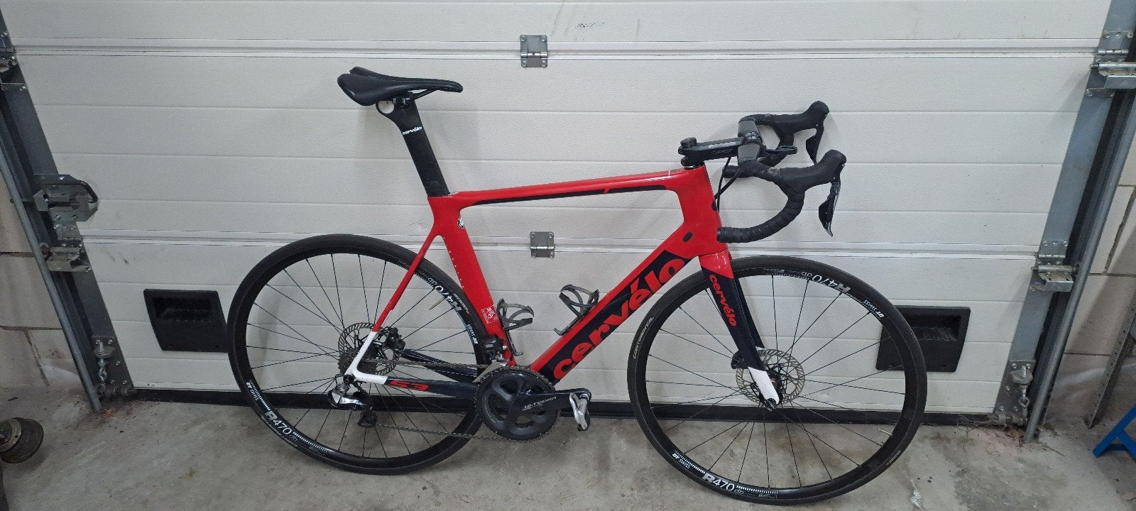 Cervélo S3 Ultegra Di2 11 speed racefiets disc, 28 inch, Gebruikt, Carbon, 57 tot 61 cm