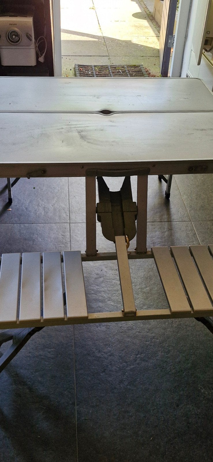 Inklapbare aluminium camping picknicktafel, Caravans en Kamperen, Ophalen
