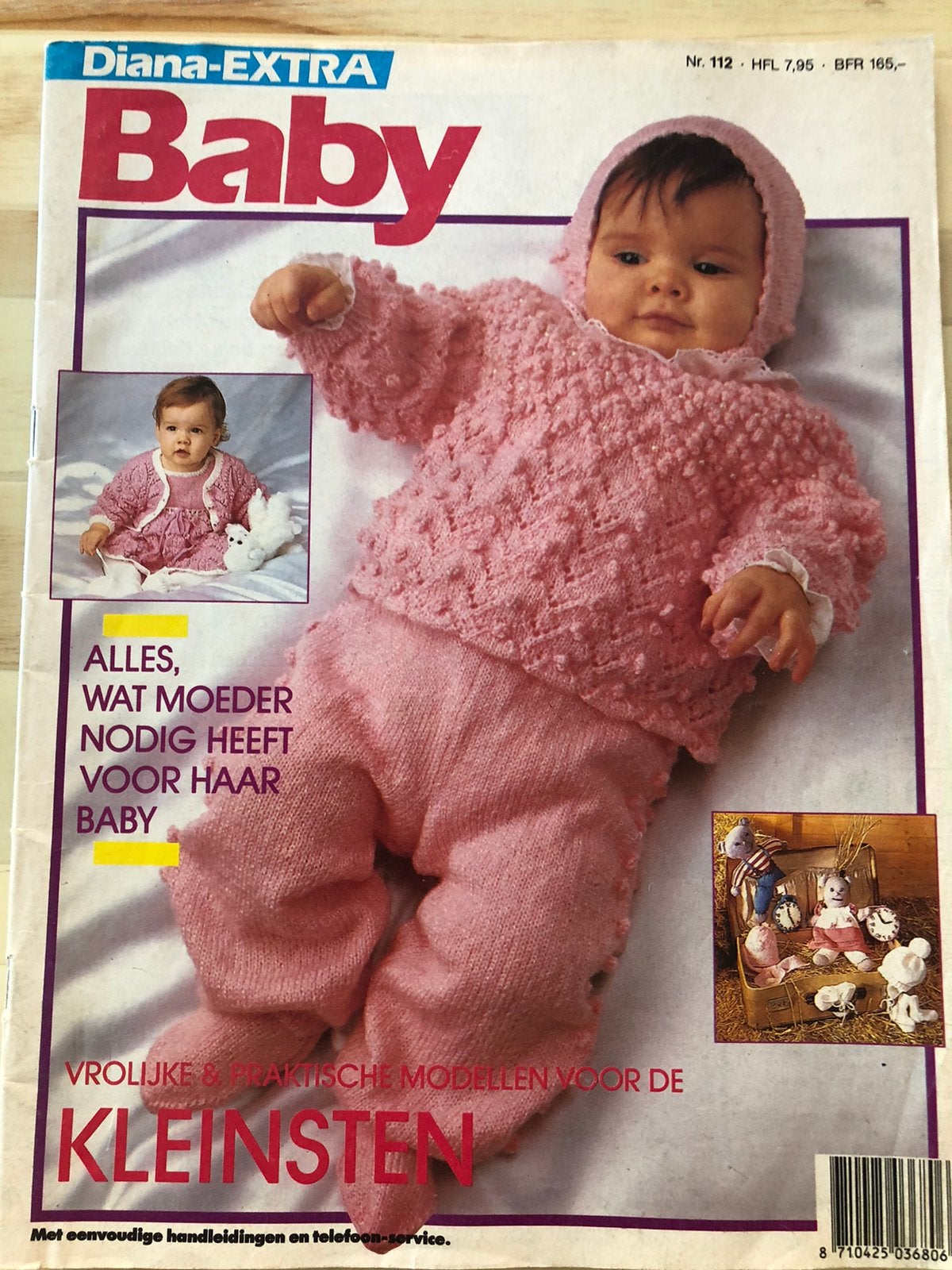 Baby breiboek Vintage, Ophalen of Verzenden, Zo goed als nieuw, Breien of Haken, Patroon of Boek