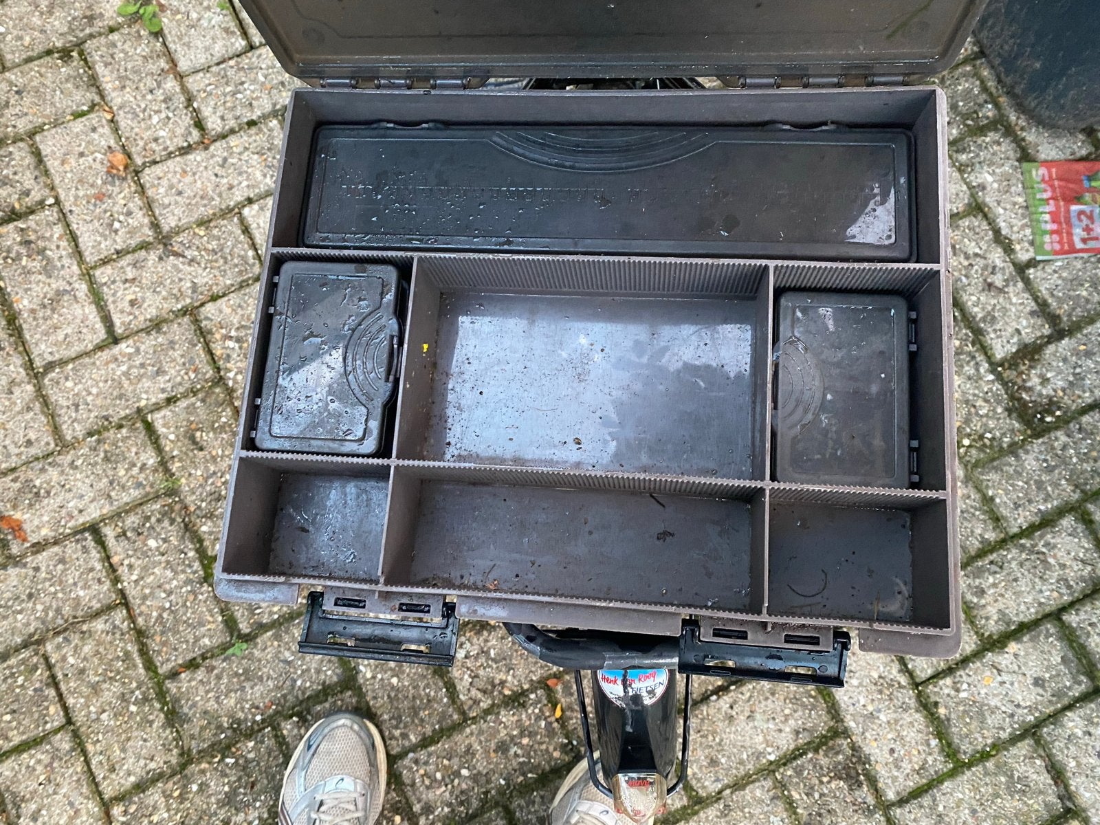 Viskoffer / Tacklebox - Ruime opbergmogelijkheden, Watersport en Boten, Ophalen of Verzenden, Gebruikt, Koffer of Tas