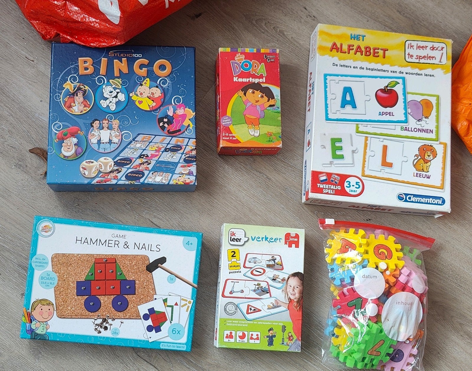 Educatieve spellen: Hamertje Tik, Letters & Cijfers, Ophalen of Verzenden, Gebruikt, Taal en Lezen