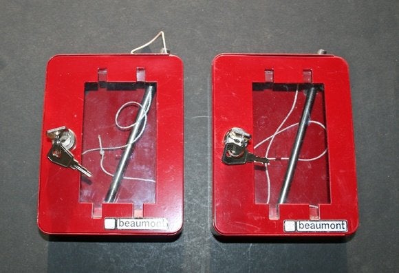 Noodsleutelkluisje met slagstaaf, Ophalen of Verzenden