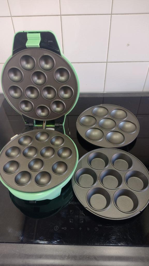 Bestron Cake Pop en Cupcake Maker, Witgoed en Apparatuur, Wafelijzers, Zo goed als nieuw, Uitneembare platen, Ophalen of Verzenden