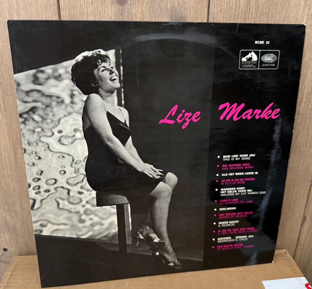 LP - Lize Marke - mijn liederen voor jou - piraten topper, Cd's en Dvd's, Vinyl | Nederlandstalig, LP, Gebruikt, Overige formaten