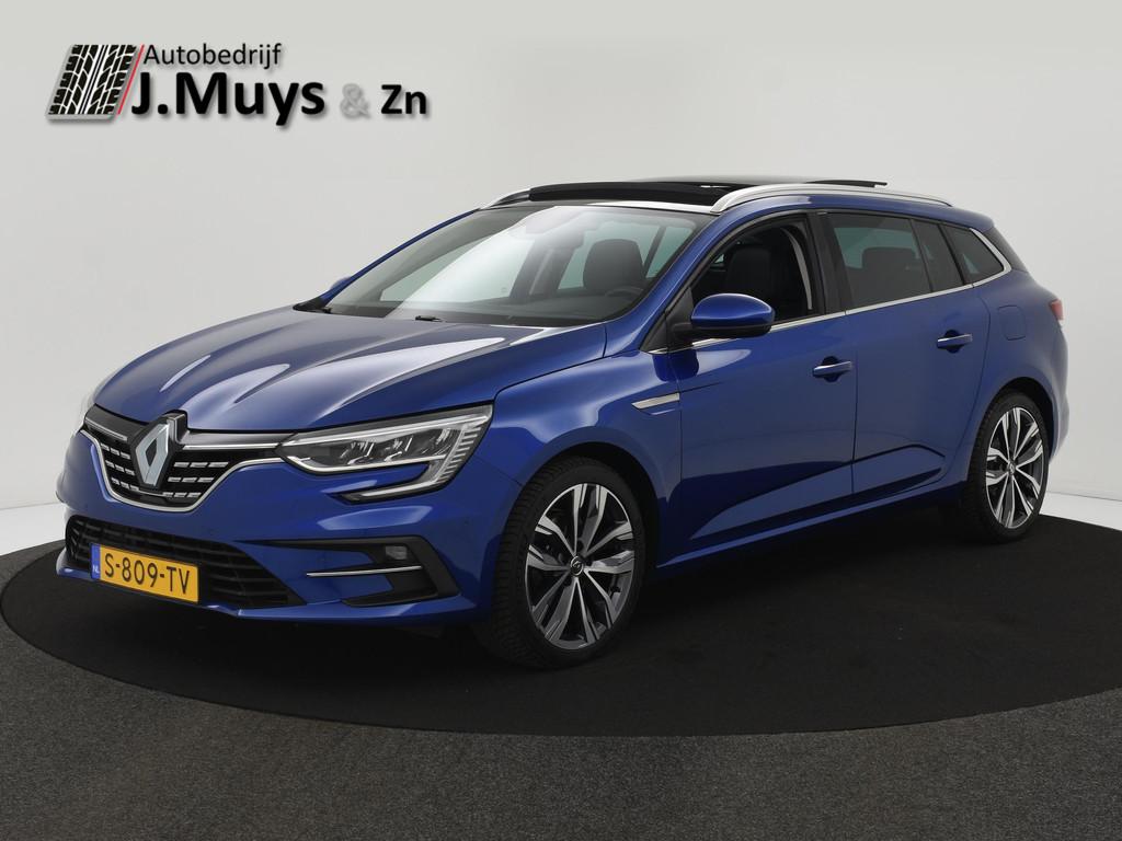 Renault Mégane Estate 1.6 E-Tech Plug-In Hybrid 160PK Techn, Gebruikt, 4 cilinders, 1573 kg, Blauw