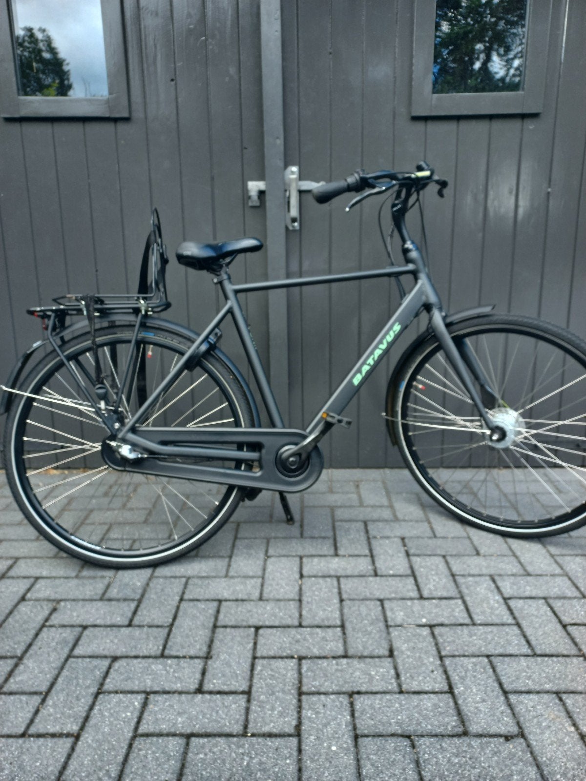 Batavus stadsfiets - Zo goed als nieuw, Velgrem, Versnellingen, Batavus, Ophalen of Verzenden