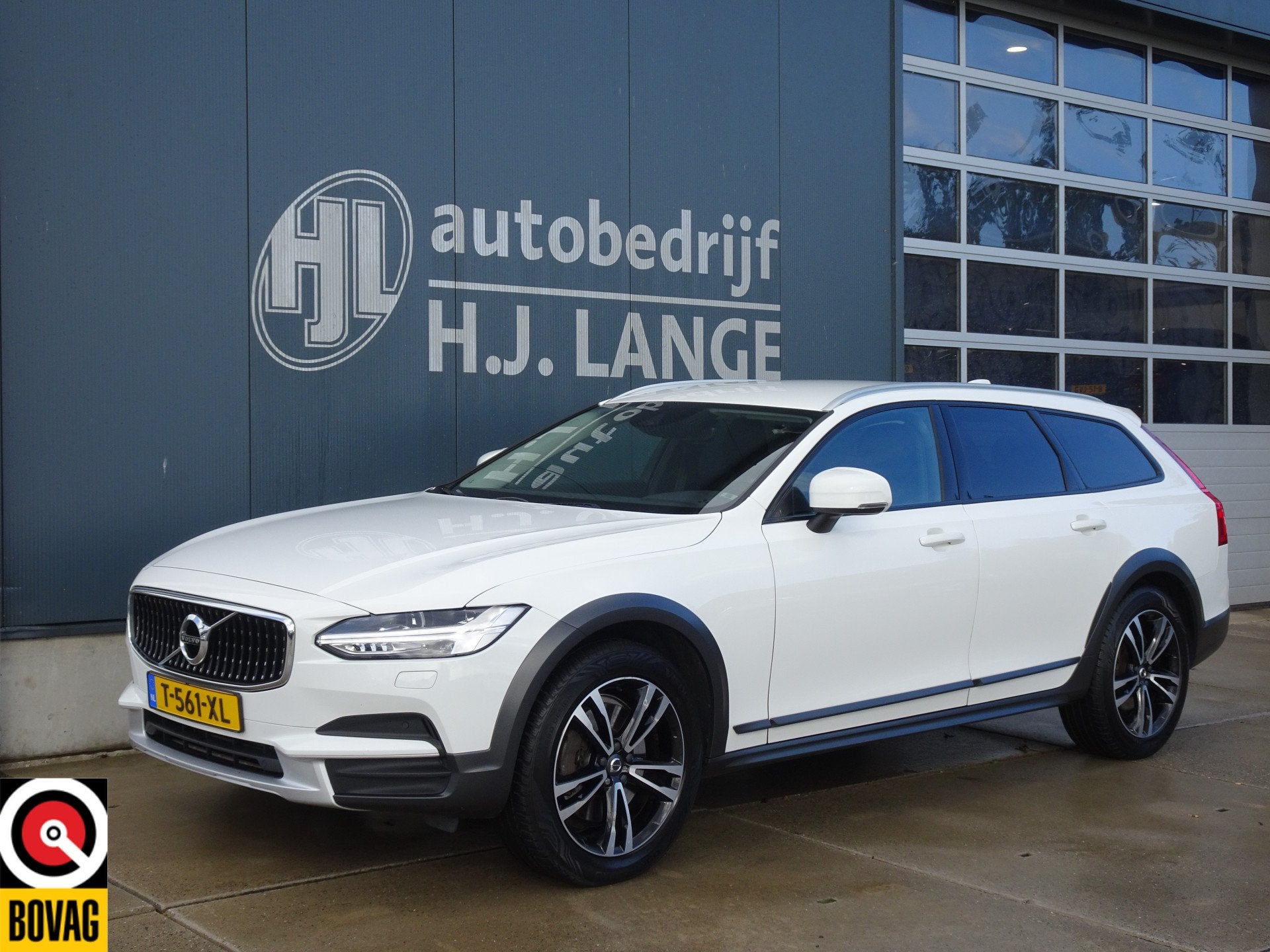 Volvo V90 Cross Country 2.0 T5 AWD (bj 2018, automaat), Auto's, Automaat, 12 maanden, 4 cilinders, Wit