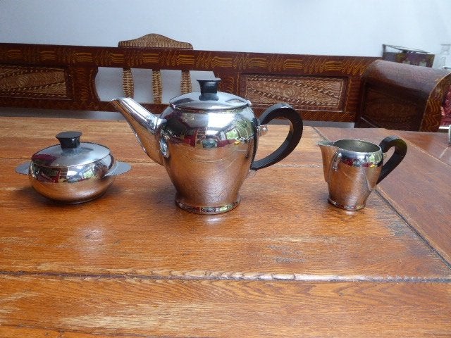 Art deco koffiesetje, Ets. Baumlin, Ophalen of Verzenden